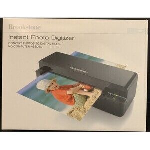 Brookstone iConvert Instant Photo Digitizer - No Computer Needed